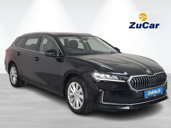 Skoda Superb Estate, Petrol Plug-in Hybrid, 2025, Black