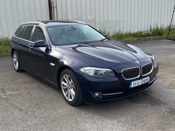 BMW 5-Series Estate, Diesel, 2011, Blue