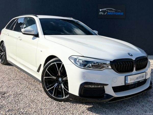 BMW 5-Series Estate, Diesel, 2019, White