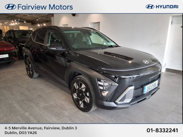 Hyundai KONA SUV, Petrol Hybrid, 2024, Black