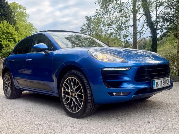 Porsche Macan SUV, Diesel, 2015, Blue