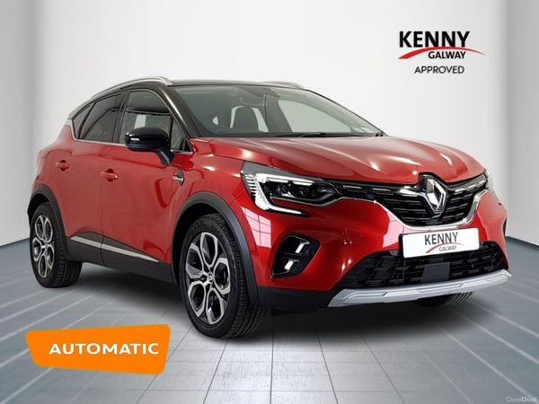 Renault Captur Hatchback, Petrol Hybrid, 2024, Red