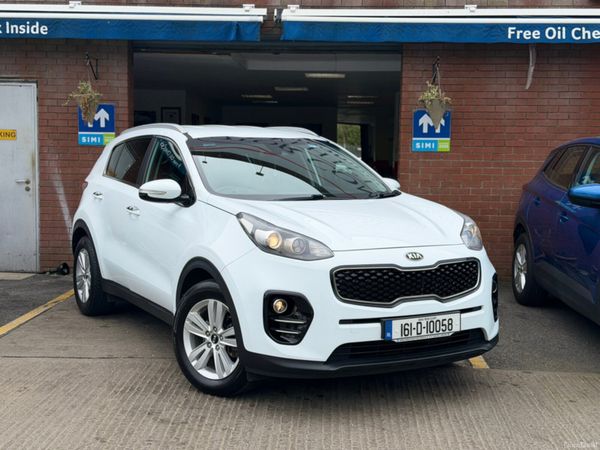 Kia Sportage MPV, Diesel, 2016, White