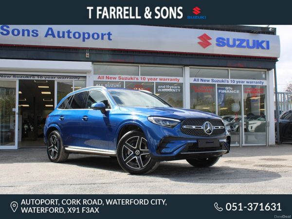 Mercedes-Benz GLC Estate, Petrol Hybrid, 2025, Blue