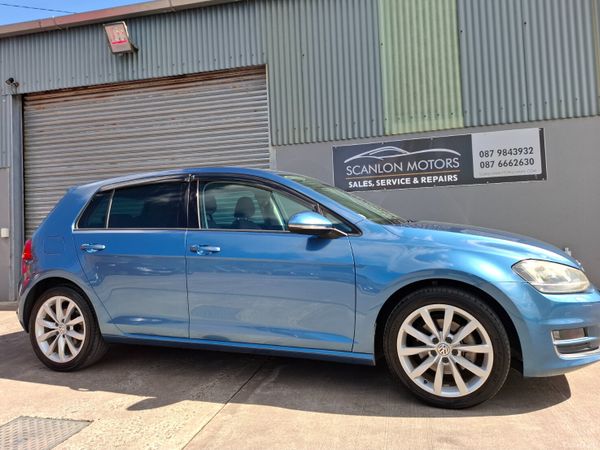 Volkswagen Golf Hatchback, Petrol, 2016, Blue