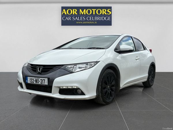 Honda Civic Hatchback, Diesel, 2013, White