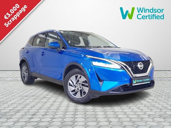 Nissan Qashqai SUV, Petrol, 2023, Blue