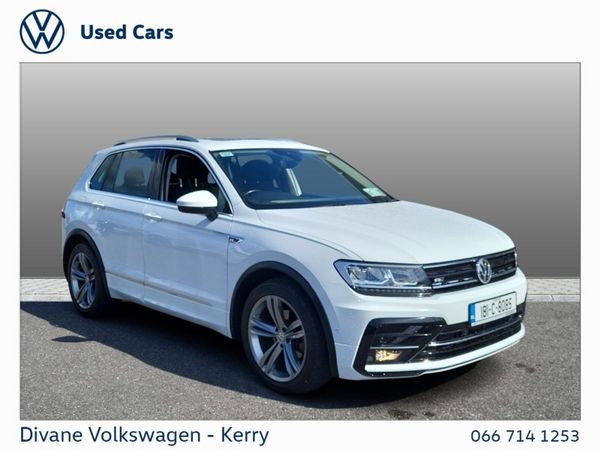 Volkswagen Tiguan SUV, Diesel, 2018, White