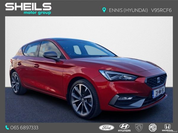SEAT Leon Estate, Petrol Plug-in Hybrid, 2021, Red