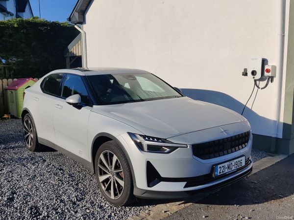 Polestar 2 Saloon, Electric, 2022, Silver