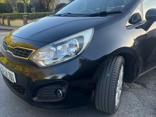 Kia Rio Hatchback, Petrol, 2013, Black