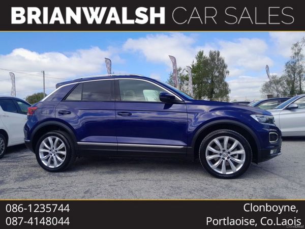 Volkswagen T-Roc SUV, Diesel, 2020, Blue