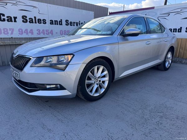 Skoda Superb Hatchback, Diesel, 2018, Silver