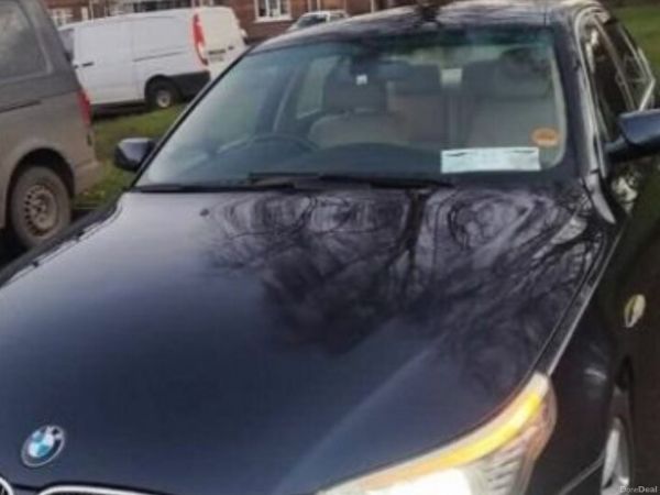 BMW 5-Series Saloon, Diesel, 2008, Blue