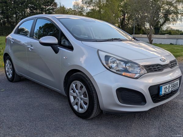 Kia Rio Hatchback, Petrol, 2012, Silver