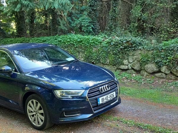 Audi A3 Saloon, Petrol, 2018, Blue