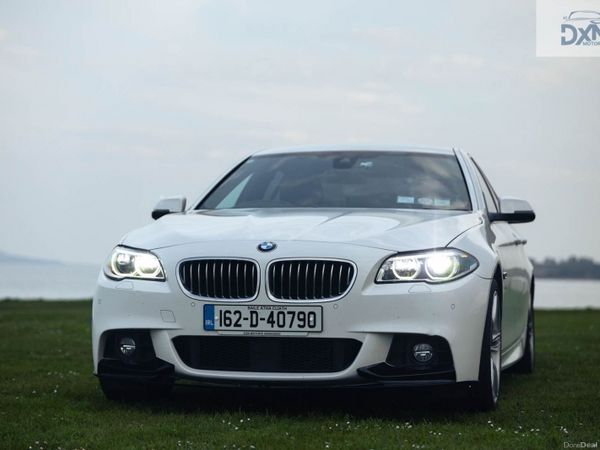BMW 5-Series Saloon, Diesel, 2016, White