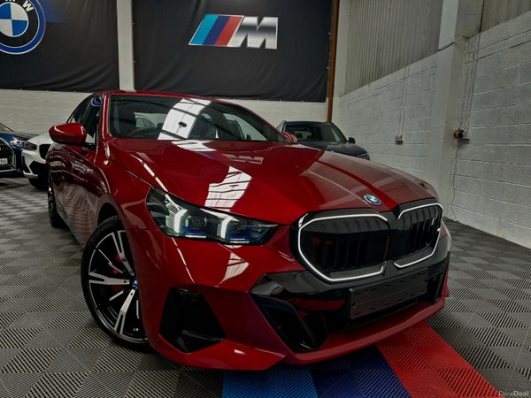 BMW i5 Saloon, Electric, 2025, Red
