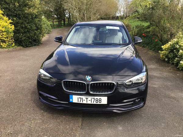 BMW 3-Series Saloon, Diesel, 2017, Black