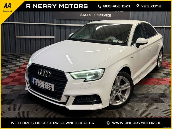 Audi A3 Saloon, Diesel, 2019, White