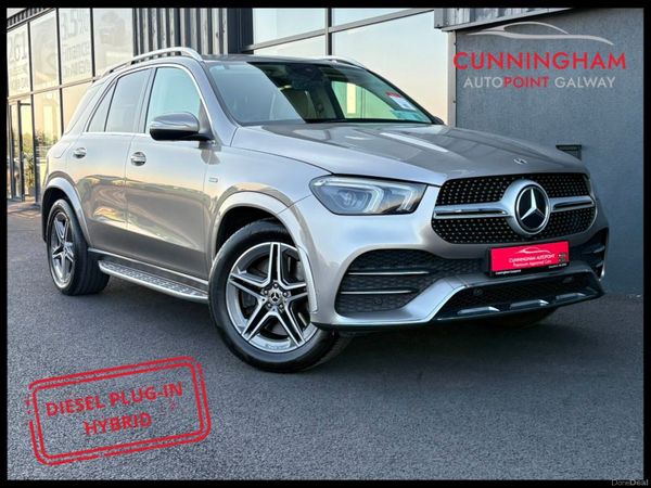 Mercedes-Benz GLE SUV, Diesel Plug-in Hybrid, 2022, Silver