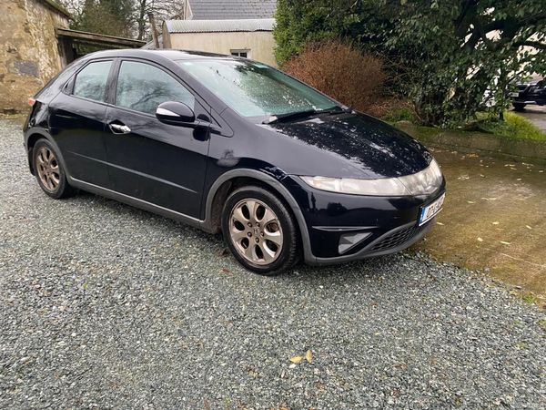 Honda Civic Hatchback, Petrol, 2007, Black