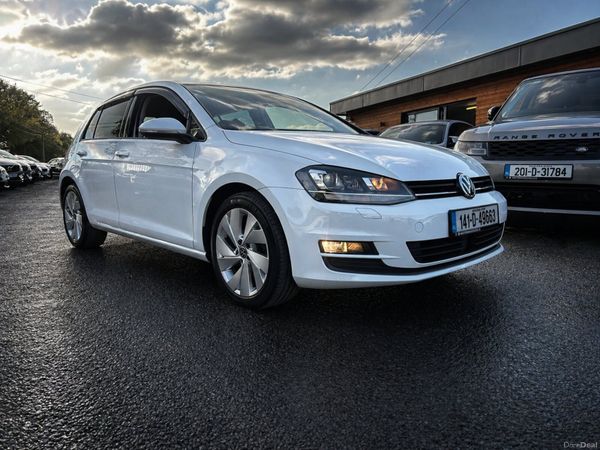 Volkswagen Golf Hatchback, Petrol, 2014, White