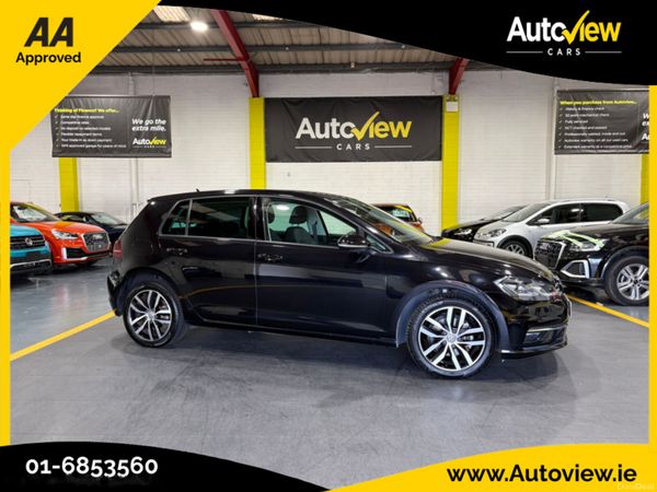Volkswagen Golf Hatchback, Petrol, 2019, Black