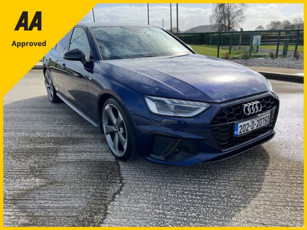 Audi A4 Saloon, Diesel, 2020, Blue