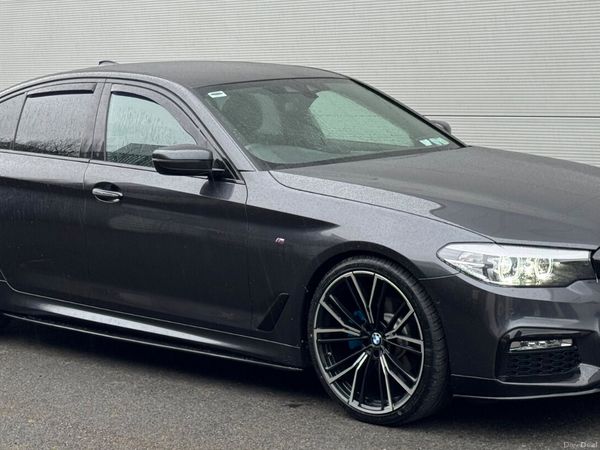 BMW 5-Series Saloon, Diesel, 2018, Grey