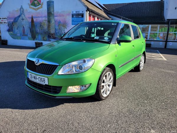 Skoda Fabia Hatchback, Diesel, 2013, Green