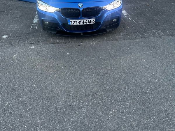 BMW 3-Series Saloon, Petrol Plug-in Hybrid, 2017, Blue