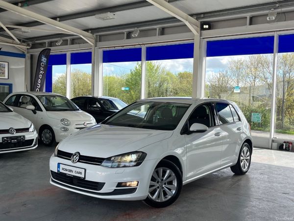 Volkswagen Golf Hatchback, Petrol, 2017, White