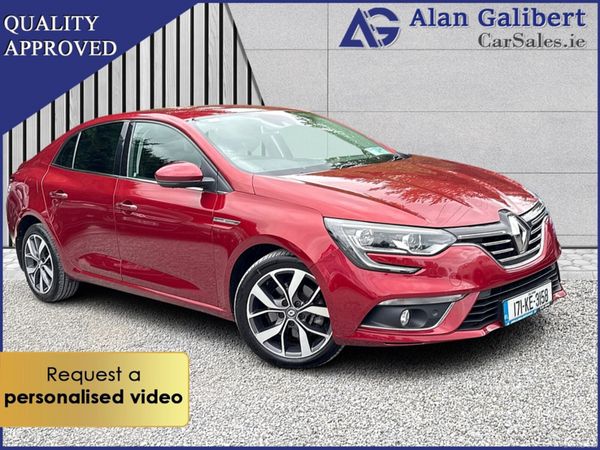 Renault Megane Saloon, Diesel, 2017, Red