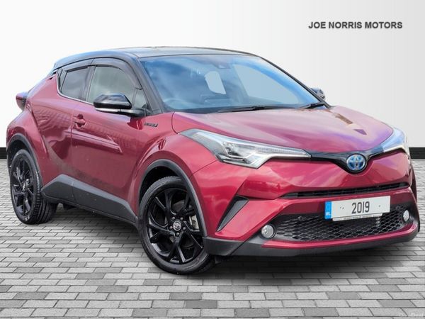 Toyota C-HR Hatchback, Petrol Hybrid, 2019, Red