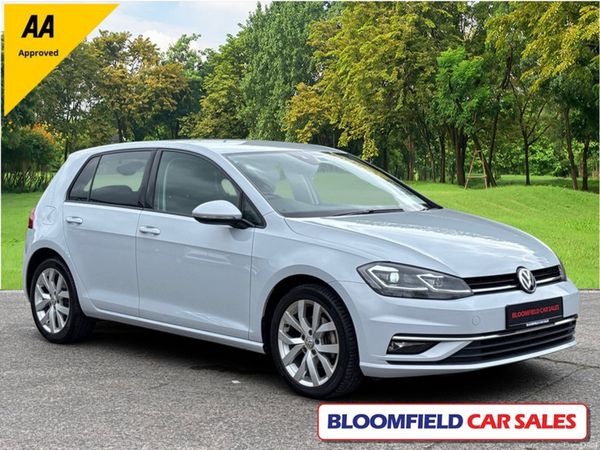 Volkswagen Golf Hatchback, Petrol, 2017, White