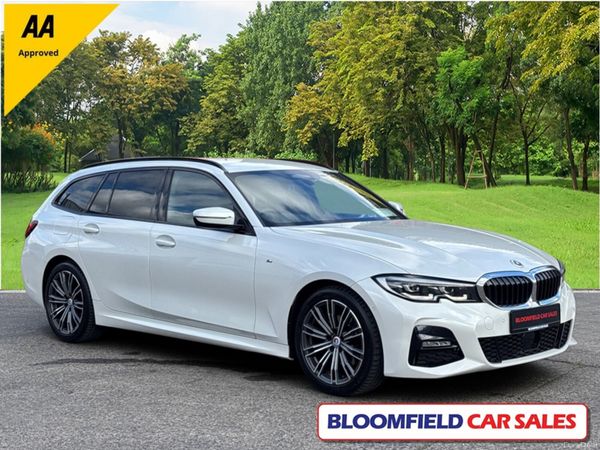 BMW 3-Series Estate, Diesel, 2022, White