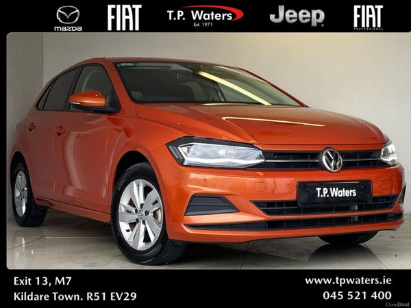 Volkswagen Polo Hatchback, Petrol, 2020, Orange