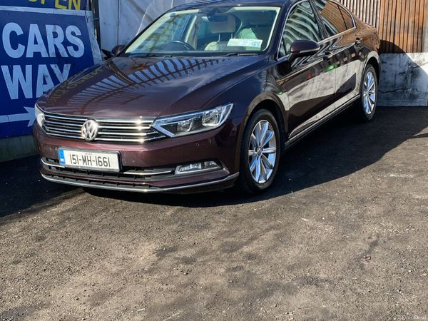 Volkswagen Passat Saloon, Diesel, 2015, Red