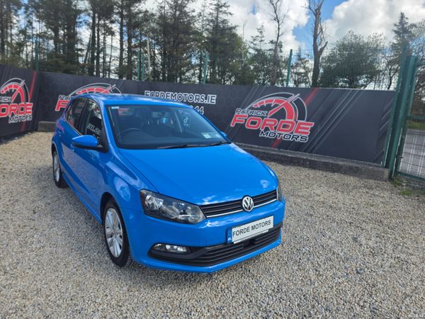 Volkswagen Polo Hatchback, Petrol, 2017, Blue