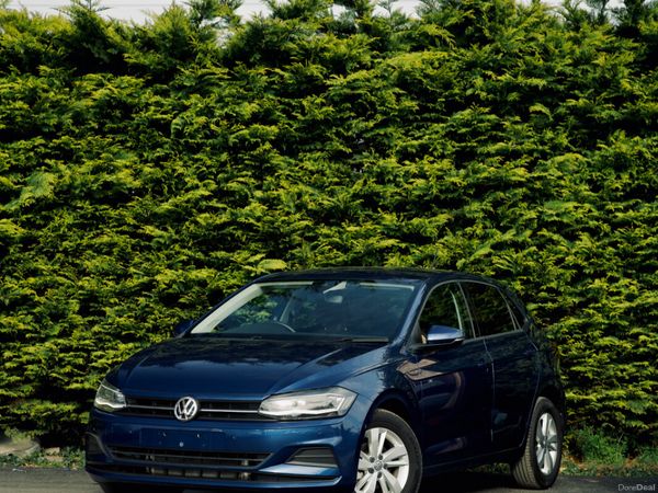 Volkswagen Polo Hatchback, Petrol, 2020, Blue
