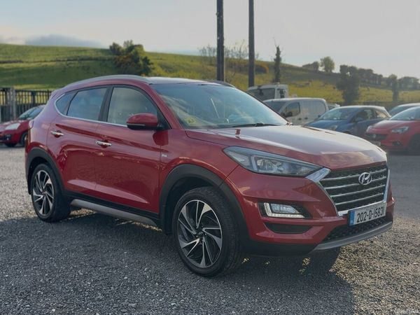 Hyundai Tucson SUV, Diesel, 2020, Red