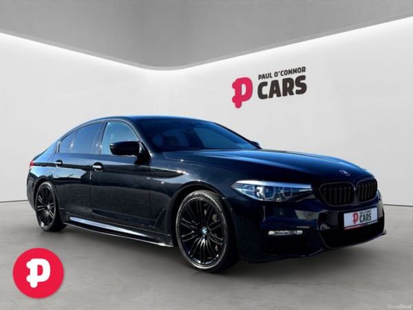 BMW 5-Series Saloon, Diesel, 2017, Black