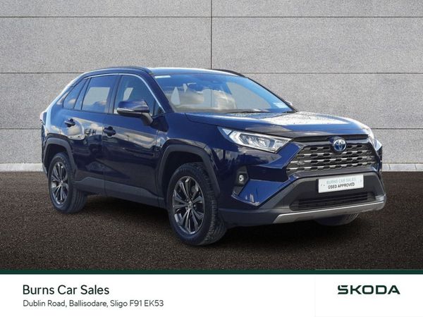 Toyota RAV4 SUV, Petrol Hybrid, 2024, Blue