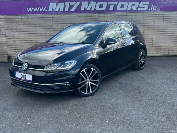 Volkswagen Golf Hatchback, Petrol, 2018, Black