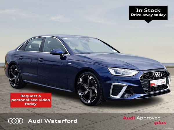 Audi A4 Saloon, Diesel, 2024, Blue