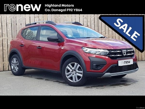 Dacia Sandero Stepway Hatchback, Petrol, 2023, Red