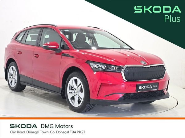 Skoda Enyaq Estate, Electric, 2024, Red