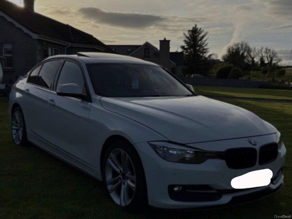 BMW 3-Series Saloon, Diesel, 2013, White