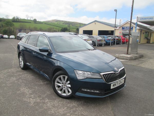 Skoda Superb Estate, Diesel, 2022, Blue